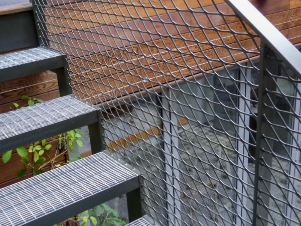 Expanded Metal Handrails