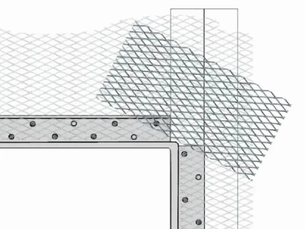 Strip lath
