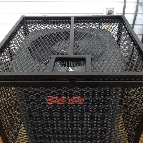 Outdoor air conditioning protective cover