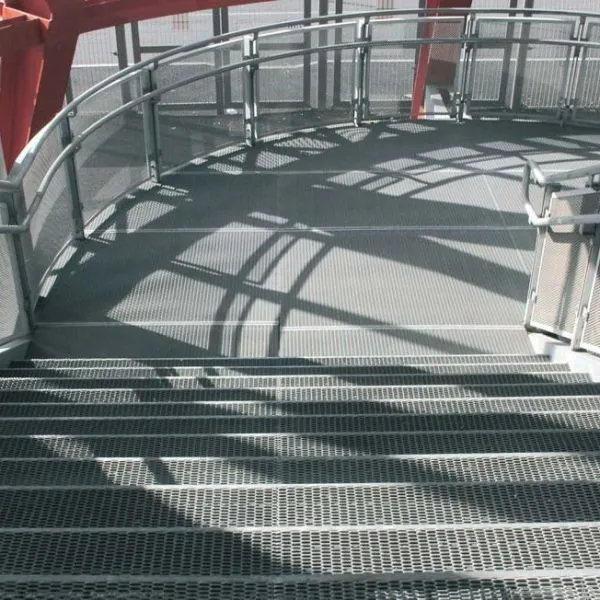 Industrial platform stairs