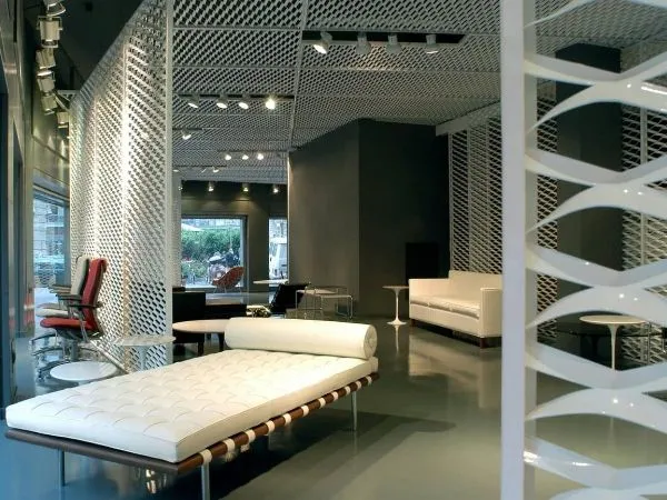 Hotel interior partition