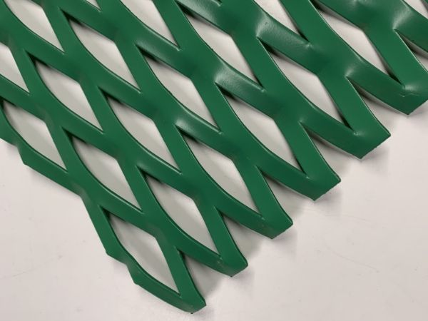 Green decorative expanded metal 34100 details