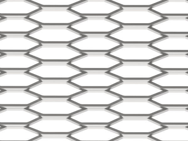 Hexagonal opening structure